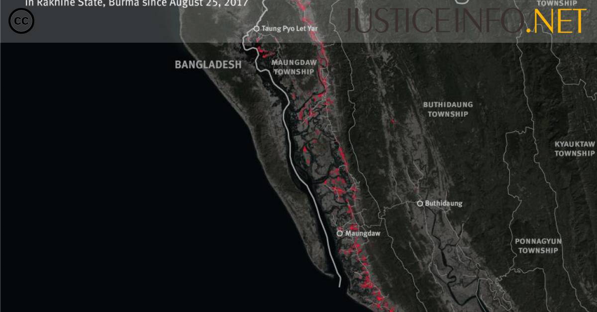 Myanmar Satellite Imagery Shows Mass Destruction JusticeInfo