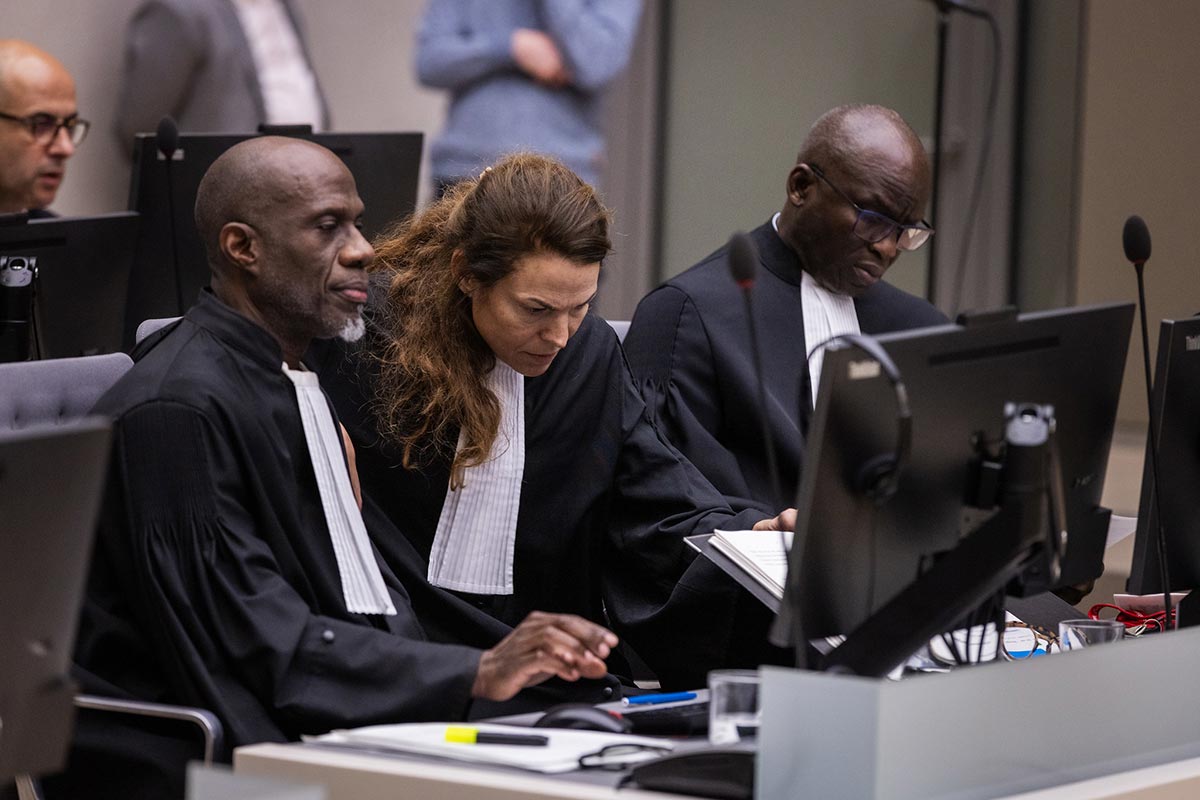 Representatives of the Office of the Prosecutor of the International Criminal Court (Yekatom and Ngaïssona case)