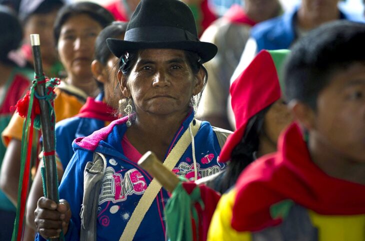 Indigenous peoples have been victims of FARC violence in Colombia