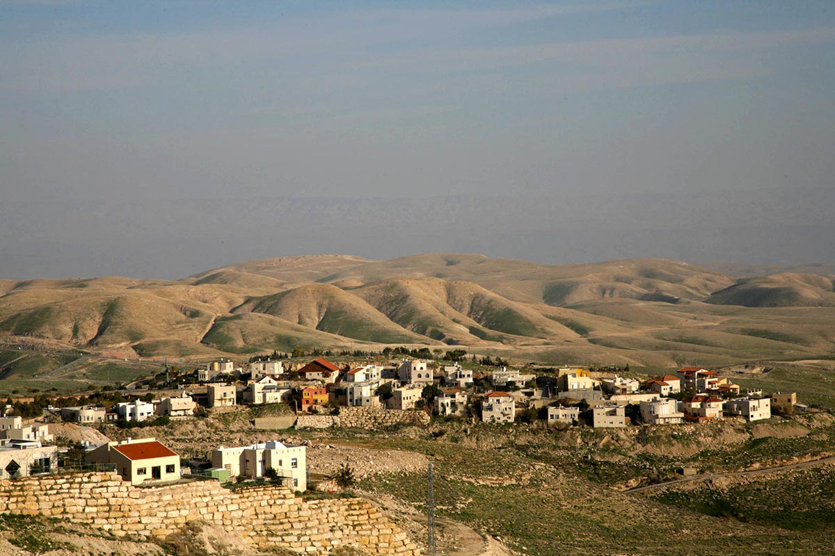Israeli settlement of Kfar Adumim in the West Bank