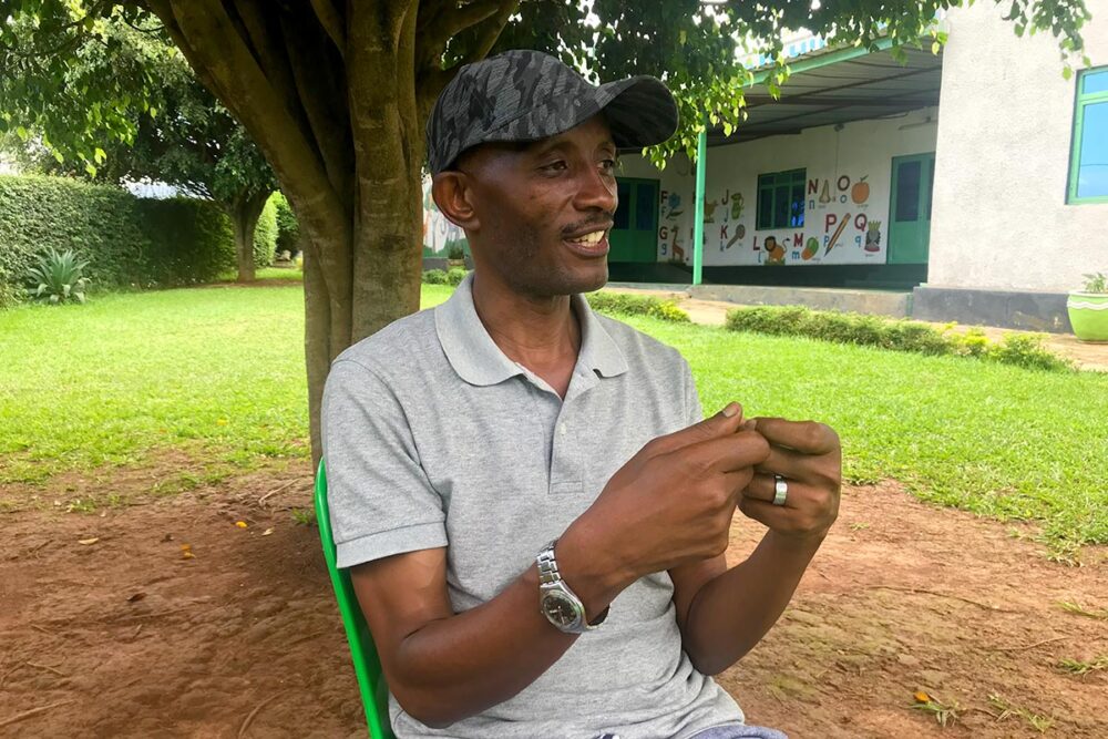 Gacaca courts in Rwanda. Photo: Denis Bikesha, former director of training, mobilisation and sensibilisation for the gacaca courts in Rwanda after 1994.