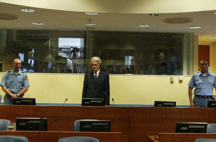 Radovan Karadzic coupable de génocide, condamné à 40 ans de prison