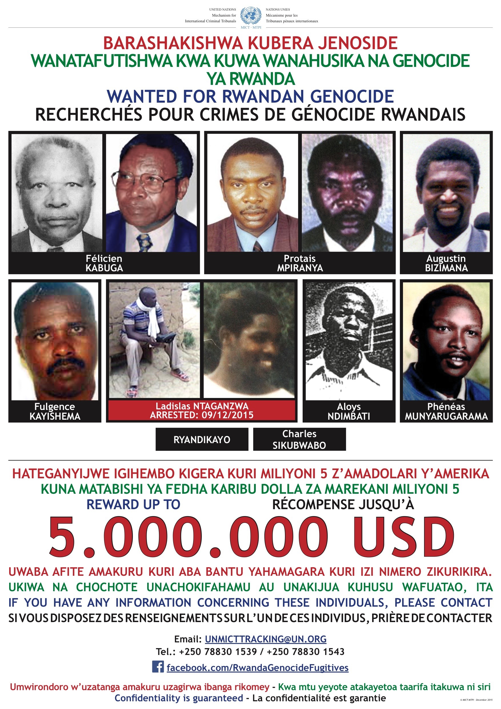 Rwandan genocide suspect DR Congo - JusticeInfo.net